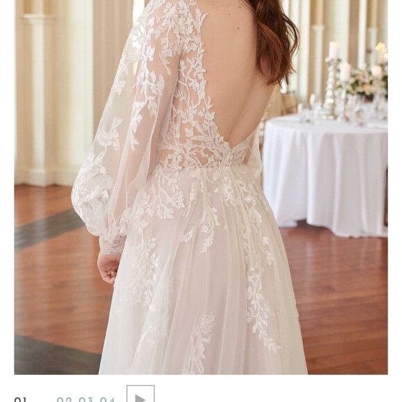Jason Alexander Sincerity Wedding Gown - Picture 1 of 16